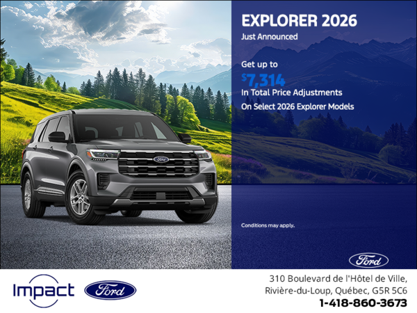 2026 Ford Explorer