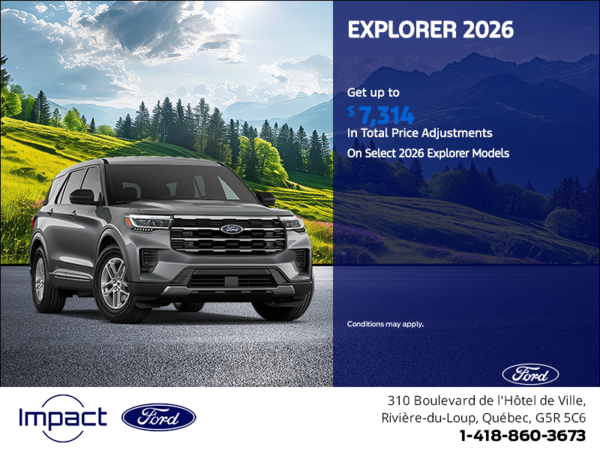 2026 Ford Explorer