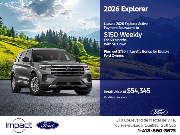2026 Ford Explorer