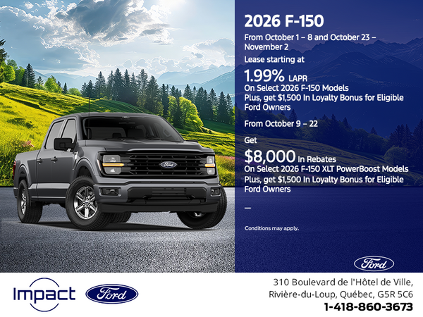 2026 Ford F-150