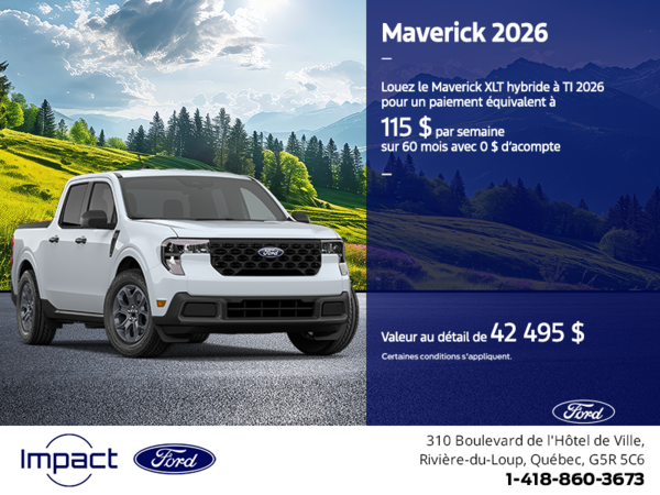 Ford Maverick 2026