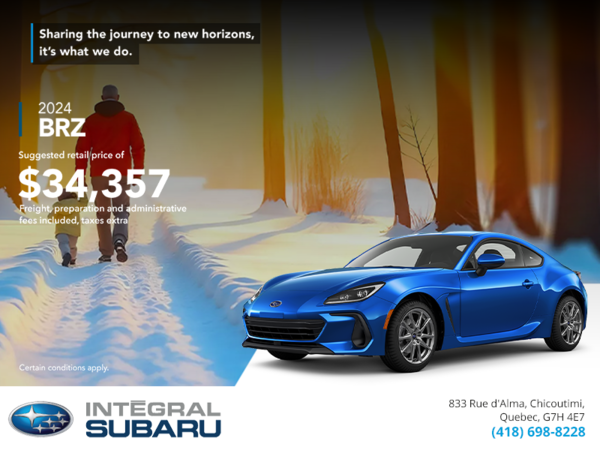 Get the 2024 BRZ today!