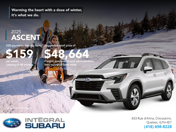 Get the 2024 Ascent today!