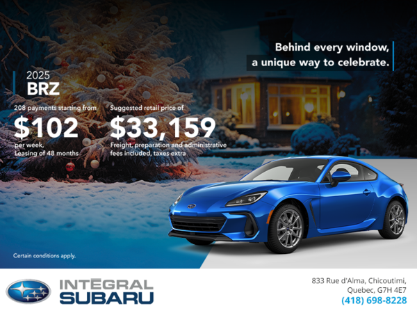 Get the 2025 BRZ today!