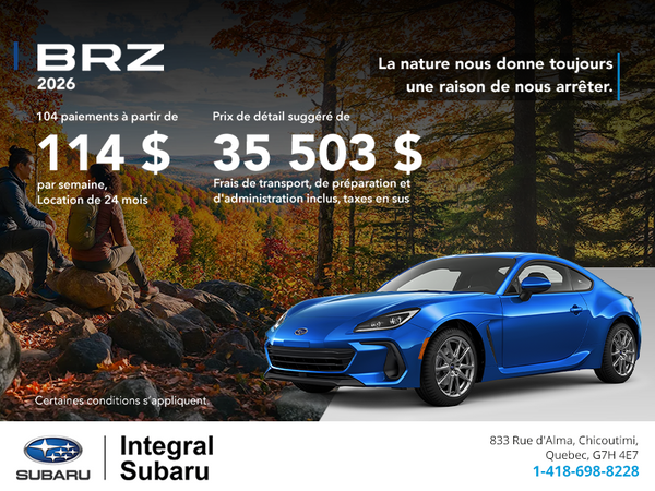 Subaru BRZ 2026