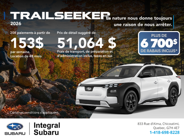 Subaru Trailseeker 2026