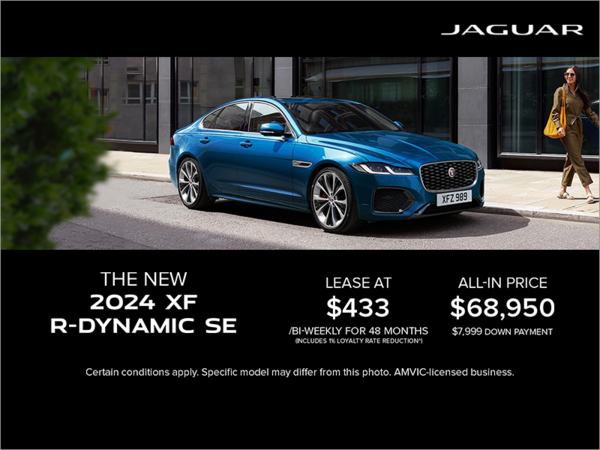 The 2024 Jaguar XF R-Dynamic SE