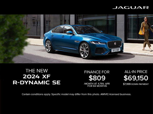 The 2024 Jaguar XF R-Dynamic SE