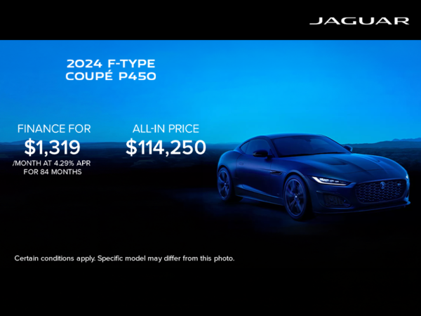 The 2024 Jaguar F-TYPE Coupé