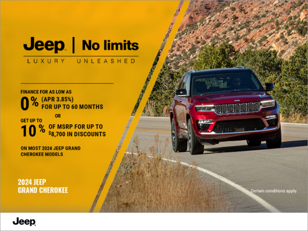 Get the 2024 Jeep Grand Cherokee!