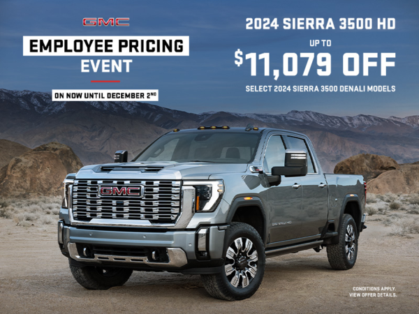 The 2024 GMC Sierra 3500