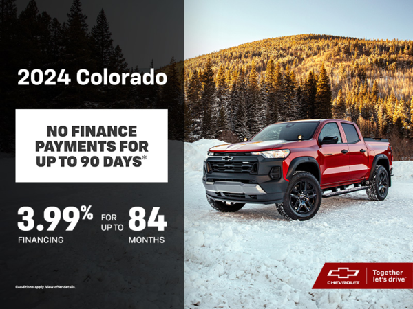 Get the 2024 Chevrolet Colorado