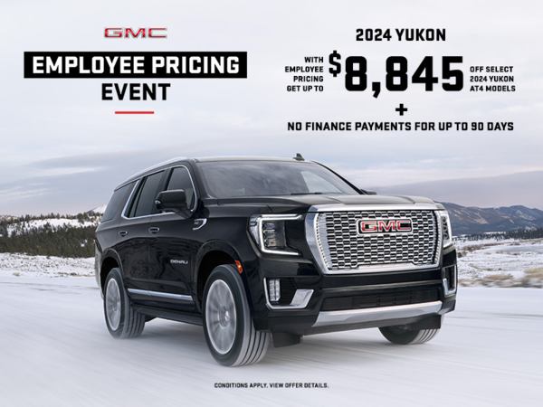 The 2024 GMC Yukon