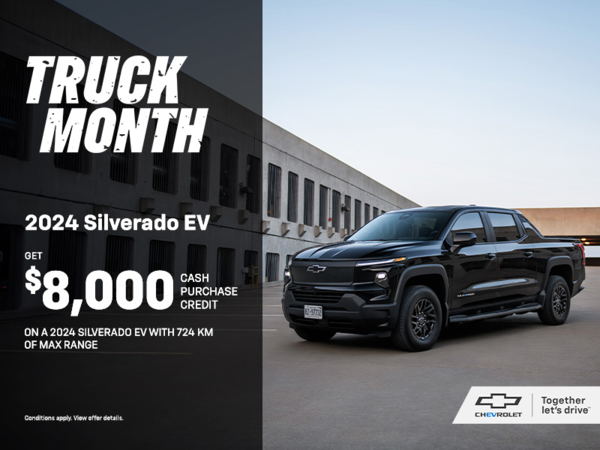 The 2024 Chevrolet Silverado EV