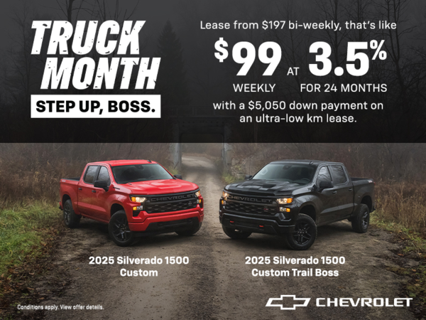 Chevrolet Monthly Event!