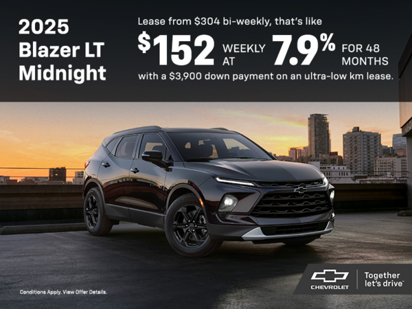 Get the 2025 Chevrolet Blazer