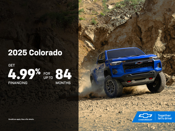 Get the 2025 Chevrolet Colorado