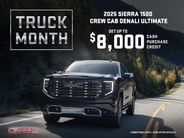 The 2025 GMC Sierra 1500 Crew Cab Denali Ultimate