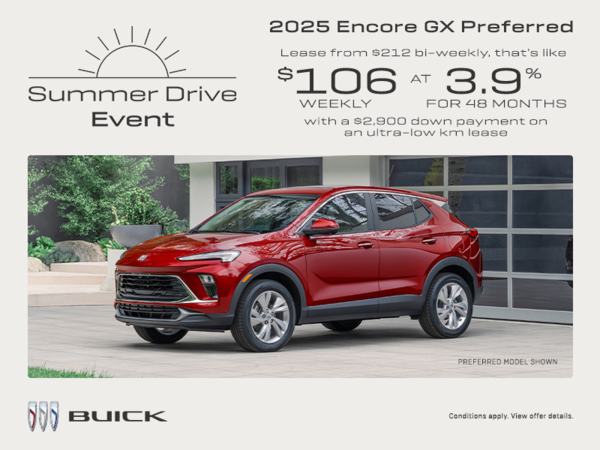 Get the 2025 Buick Encore GX