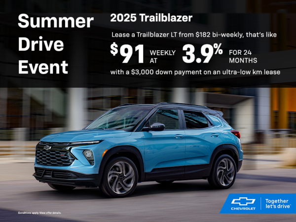 Get the 2025 Chevrolet Trailblazer