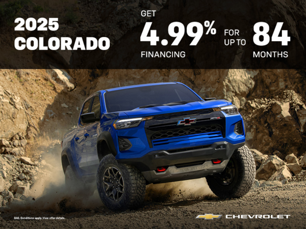 Get the 2025 Chevrolet Colorado