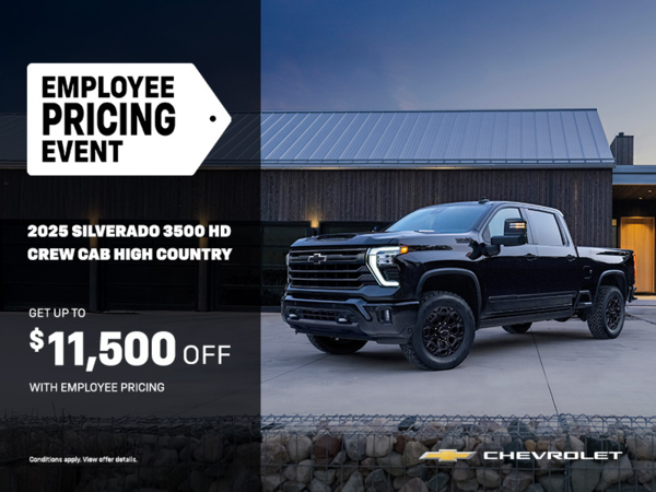 Get the 2025 Chevrolet Silverado 3500 HD