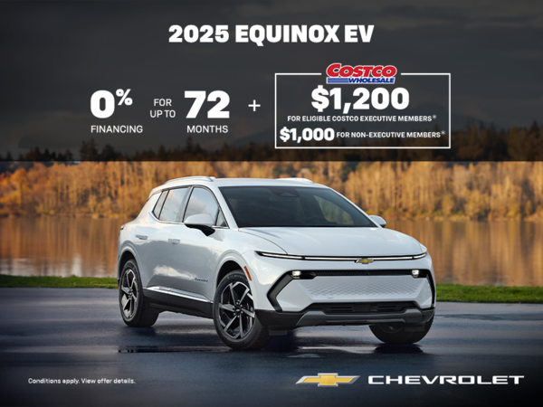 Get the 2025 Chevrolet Equinox EV