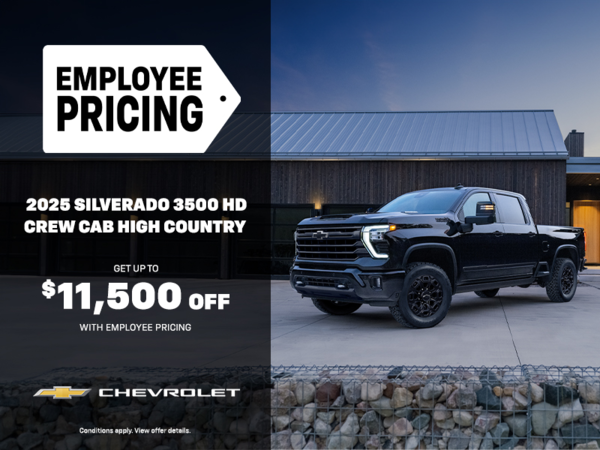 Get the 2025 Chevrolet Silverado 3500 HD