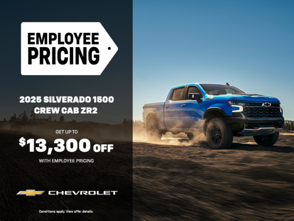 Get the 2025 Silverado 1500 Crew Cab