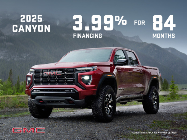 The 2025 GMC Canyon