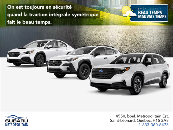 Événement mensuel chez Subaru