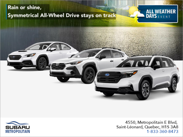 Subaru's Monthly Sales Event