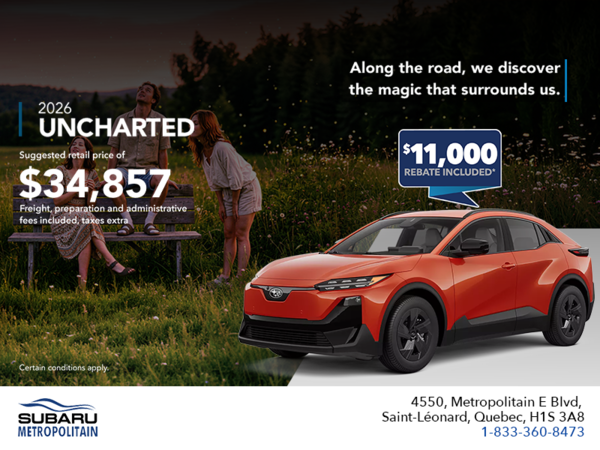 Get the 2026 Uncharted today!