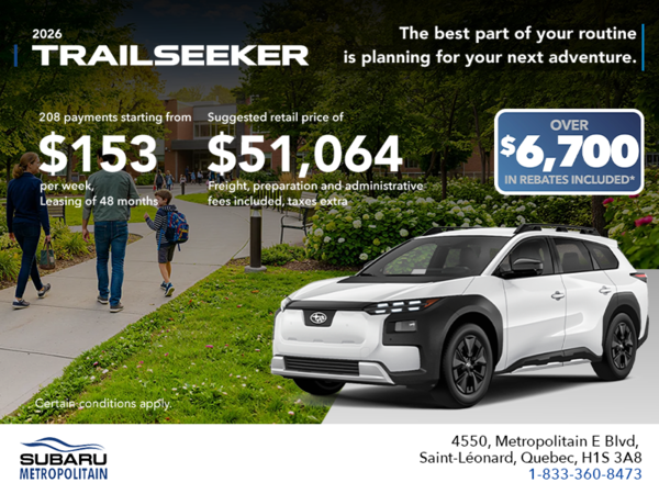 2026 Subaru Trailseeker