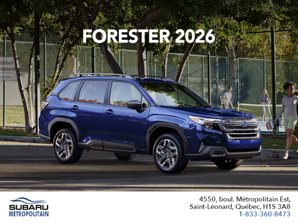 Subaru Forester 2026