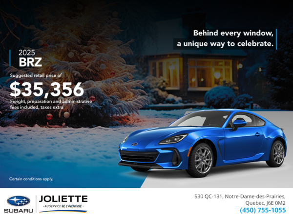 Get the 2025 BRZ today!