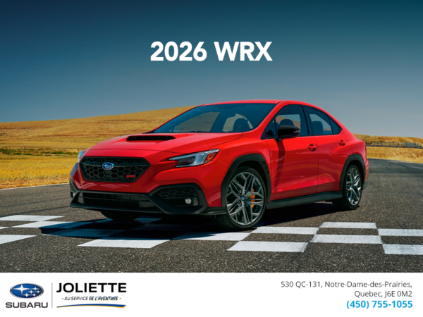 Get the 2026 WRX today!