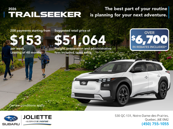 2026 Subaru Trailseeker