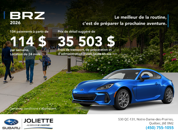 Subaru BRZ 2026