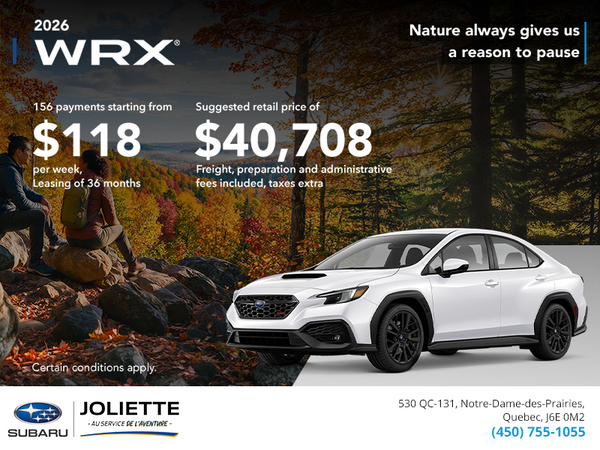 2026 Subaru WRX