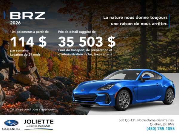 Subaru BRZ 2026