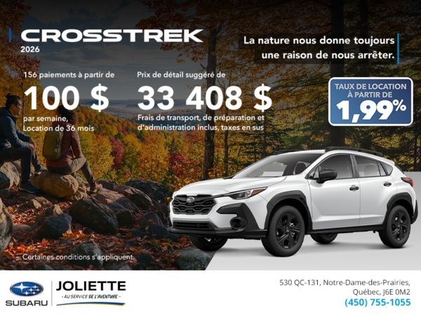 Subaru Crosstrek 2026