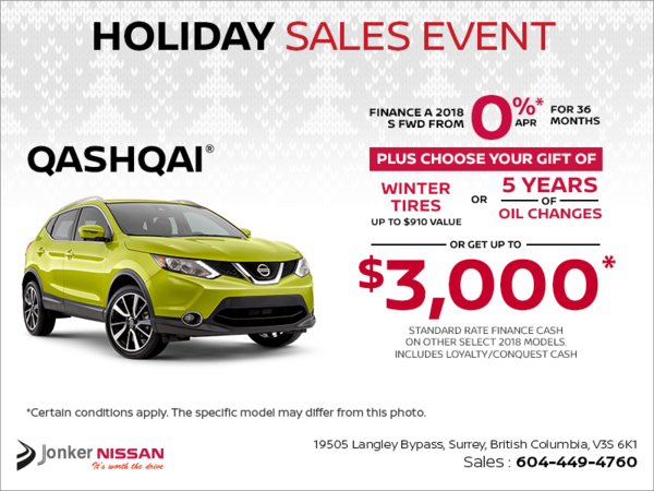 Get the 2018 Qashqai today!