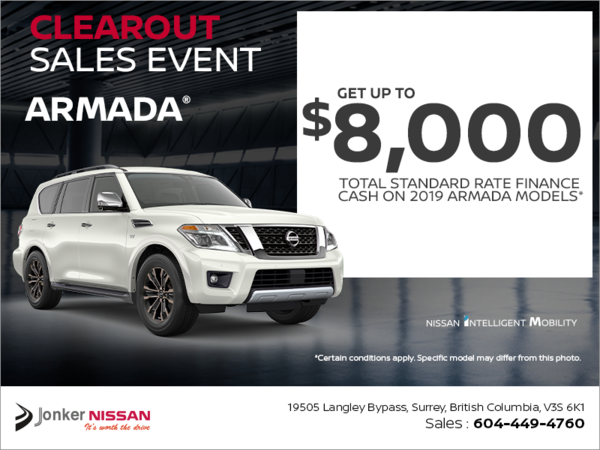 Get the 2019 Nissan Armada