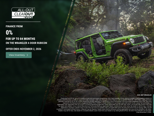 Get the 2026 Jeep Wrangler!