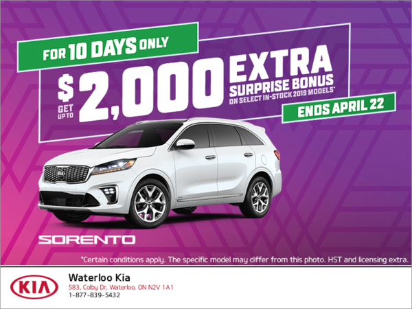 The Kia 10 Day Sale!