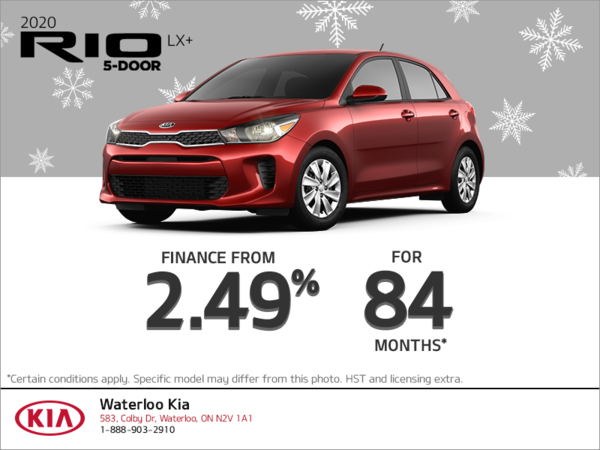 2019 Kia Rio 5 Door Lx Starting At 18 370 Waterloo Kia