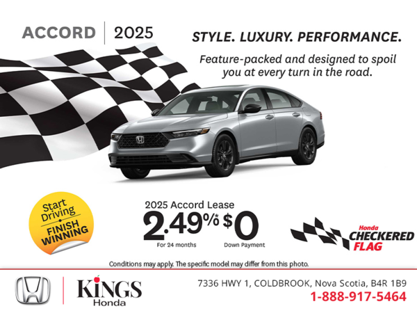 Get the 2025 Honda Accord!