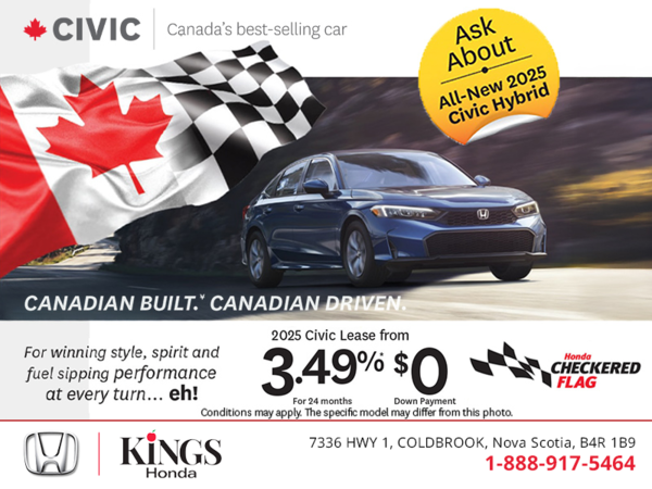 Get the 2025 Honda Civic!