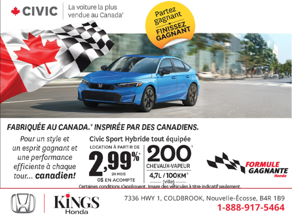 L'événement mensuel Honda !